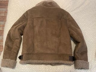 Chaqueta Zara efecto ante y borreguito