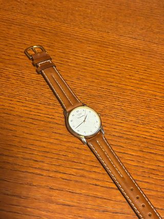 Reloj Citizen Cuarzo Correa Marrón y Dorado