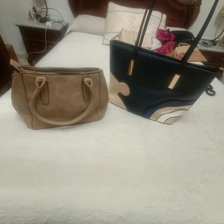 Lote de bolsos mujer variados.