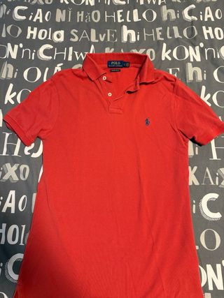 Polo Ralph Lauren Talla M Roja