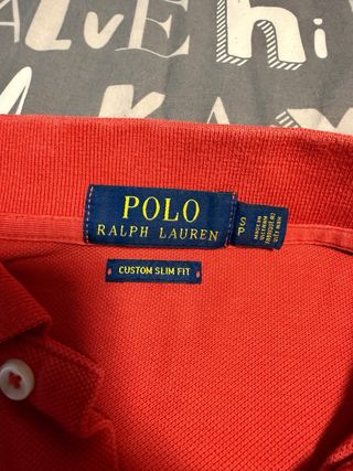 Polo Ralph Lauren Talla M Roja