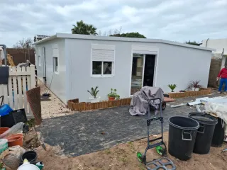 Construcción modular panel sándwich