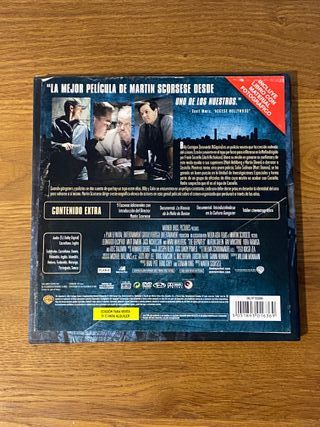 Infiltrados Edición Libro DVD Martin Scorsese
