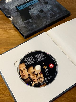 Infiltrados Edición Libro DVD Martin Scorsese