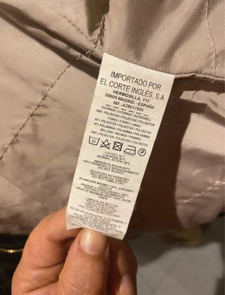 Blusão preto El Corte Inglés