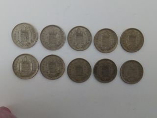 10 MONEDAS 1 PESETA 1966 *75