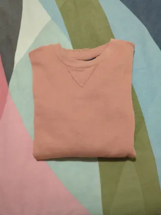 Sudadera rosa coral Lefties