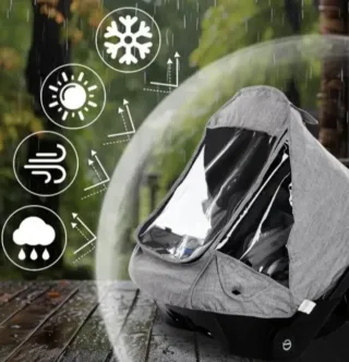 Burbuja,plástico lluvia Maxi Cosi.UNIVERSAL.Nuevo.