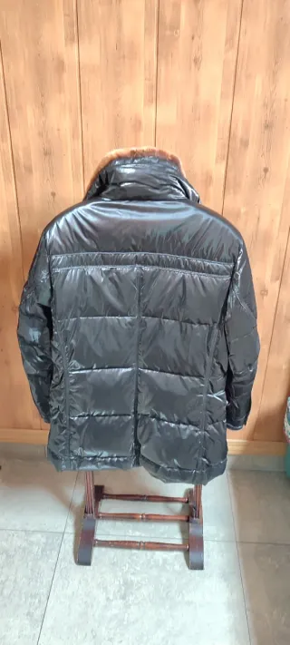 PLUMÍFERO CABALLERO PEUTEREY LARGO MARRÓN CHOCOLAT