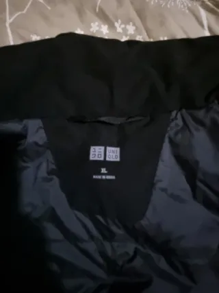 Giaccone Uniqlo pesante nero