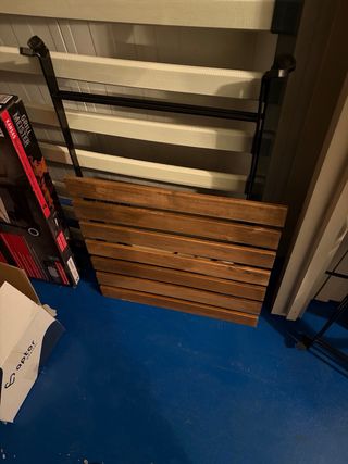 Mesa y 3 Sillas Madera Plegable IKEA