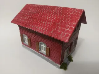 Casa H0 Maqueta Modelismo Ferroviario