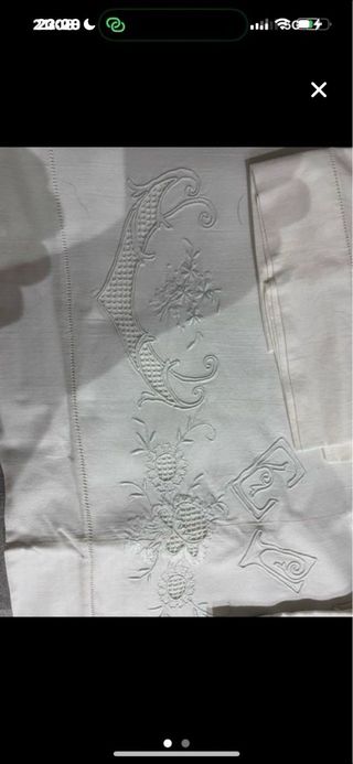 Juego de cama 1.35 bordado