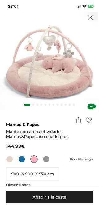 Alfombra parque actividades bebé mamá & papá