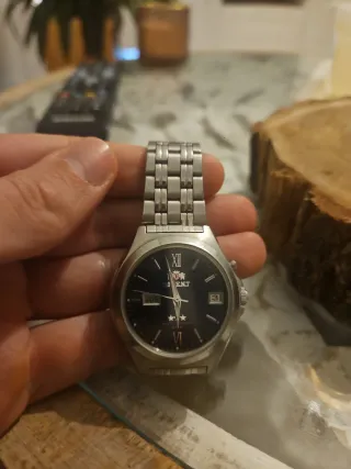 Reloj Orient TriStar Negro y Plateado