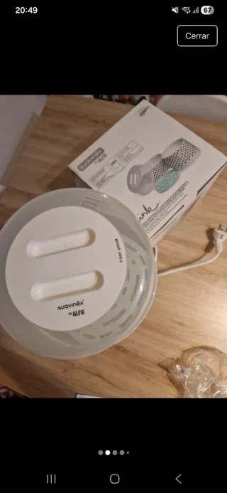 Esterilizador eléctrico Suavinex by Alfa