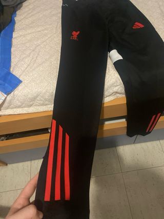Pantalón Chándal Liverpool Adidas Negro Talla M