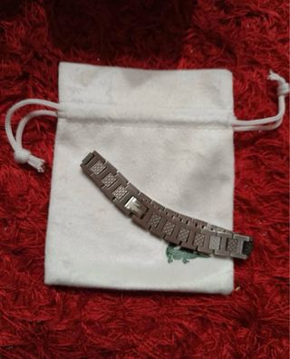 Pulsera Lacoste Acero Inoxidable color plateado