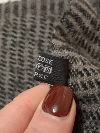 Sciarpa donna a righe