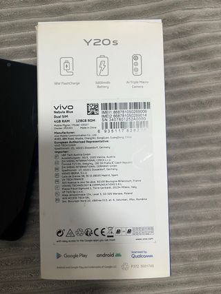 Vivo Y20s 128GB Nero