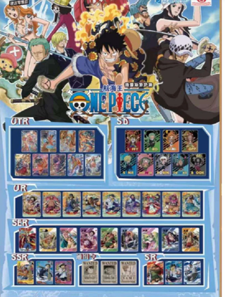 One Piece Mazzo Carte Cinese