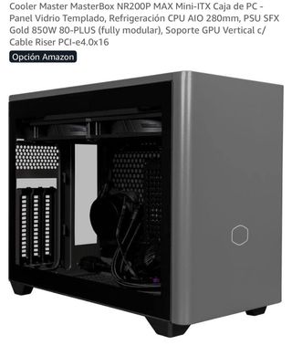 Caja PC Mini-ITX Cooler Master NR200P MAX