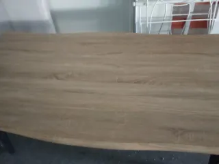 Mesa de comedor madera y metal