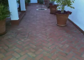 Ladrillos de barro antiguos