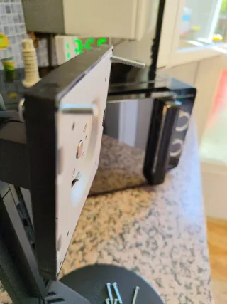 Base de monitor negra