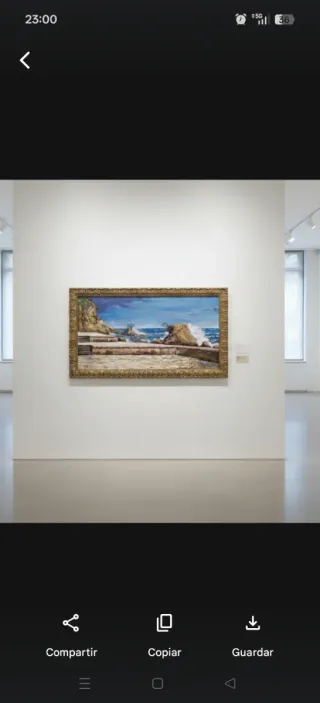 Cuadro en relieve Peine del Viento San Sebastián