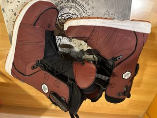 Botas Snowboard Salomon 43 1/3 Burdeos 1