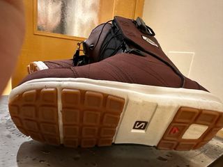 Botas Snowboard Salomon 43 1/3 Burdeos 1