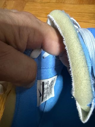 Nike Air Force 1 Off-White Azul Plata