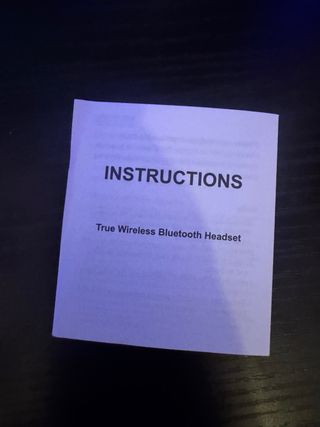 Cascos Bluetooth Inalámbricos TWS Blancos