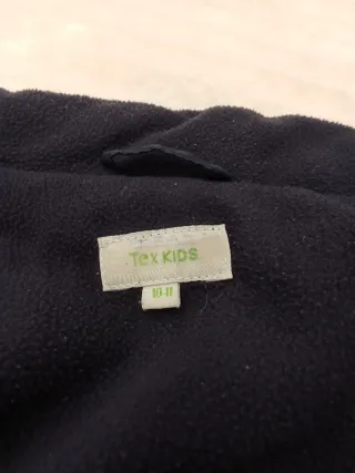 Chaleco acolchado niño negro