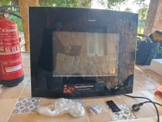 Chimenea Eléctrica Cecotec ReadyWarm 2650