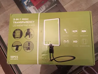 Lupa Manos Libres con Leds