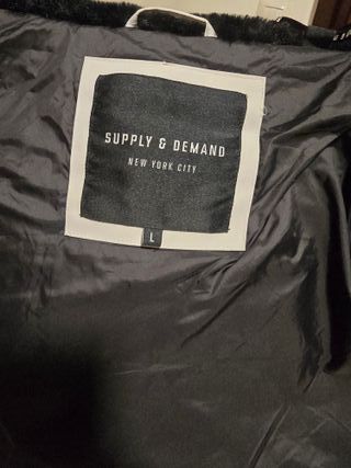 Giacca invernale beige Supply & Demand