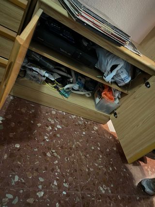 Estantería de madera grande