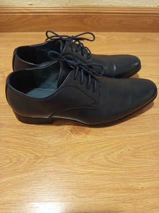 Zapatos de vestir hombre azul marino