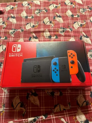 Nintendo Switch Console + Joy-Con Blu/Ros