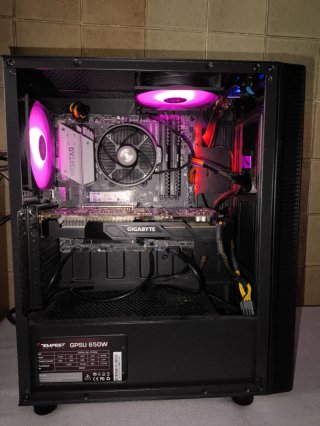 Torre PC Sobremesa Negra RGB
