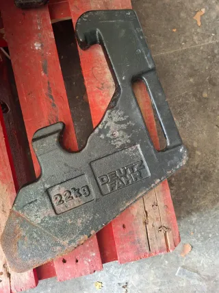 Contrapeso Deutz Fahr 22kg