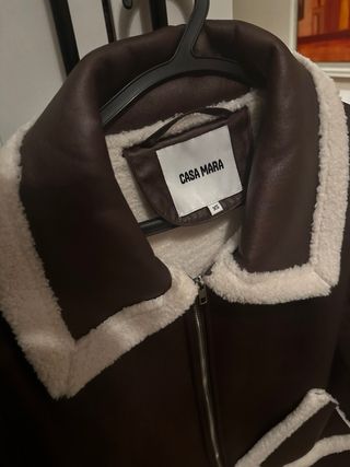 Casaco CASA MARA castanho com pelo