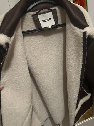 Casaco CASA MARA castanho com pelo