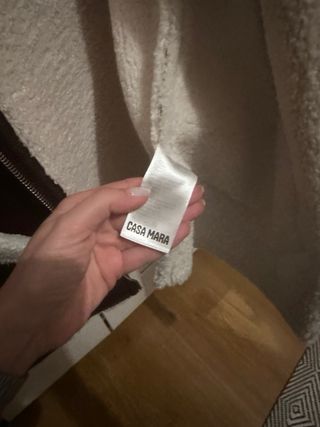 Casaco CASA MARA castanho com pelo