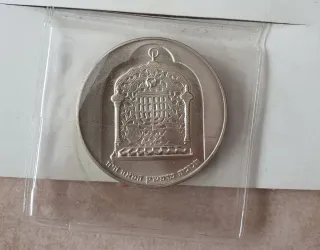 Moneda 10 Lirot Israel 1974