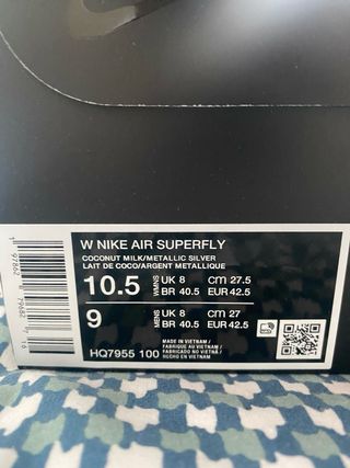 Nike Superfly Beige/Blanco