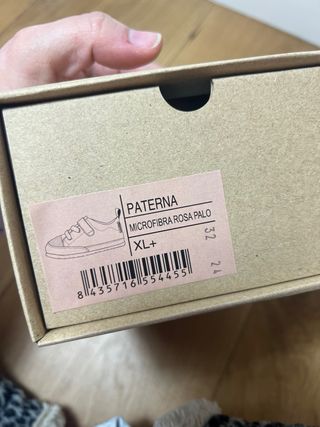 Zapato Feroz Paterna Rosa Palo Talla XL+