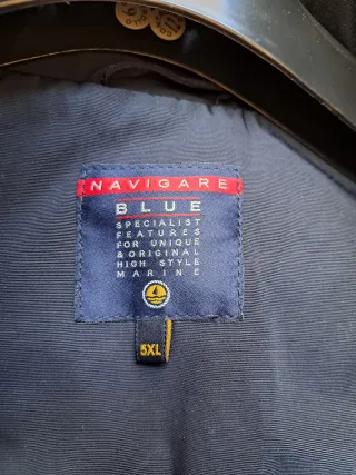 Giacca Navigare Blu Taglia 5XL